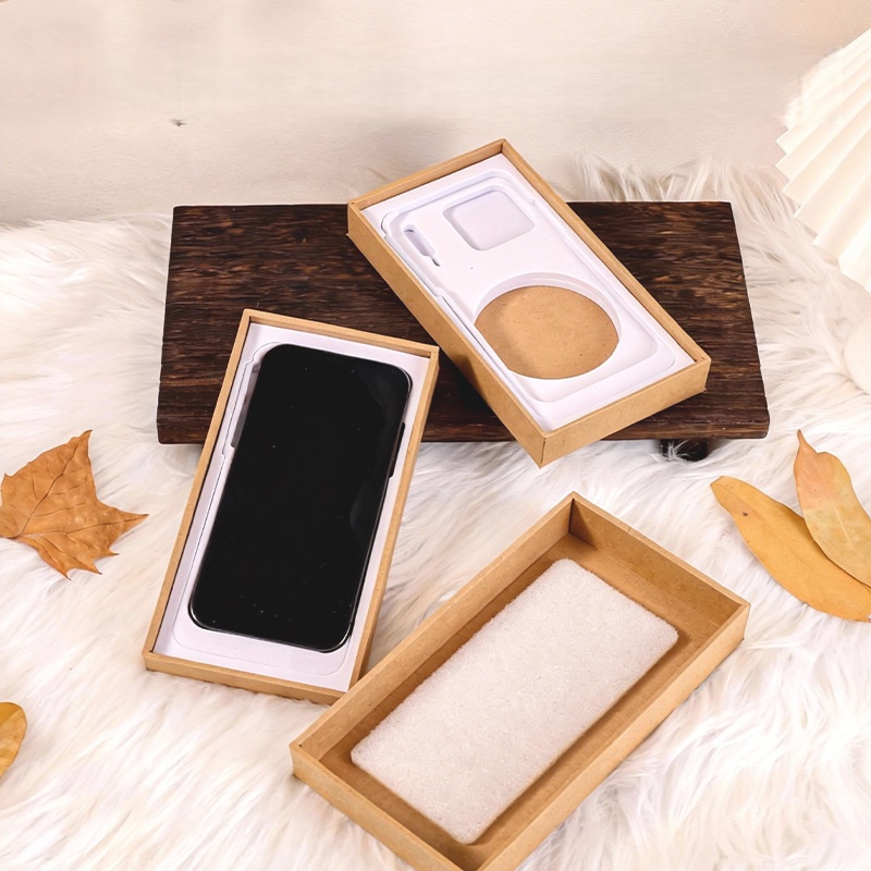 10 個のクラフト紙電話包装箱中立環境に優しいセット電話ケー - Phone Cases Eco Friendly のレビューと価格