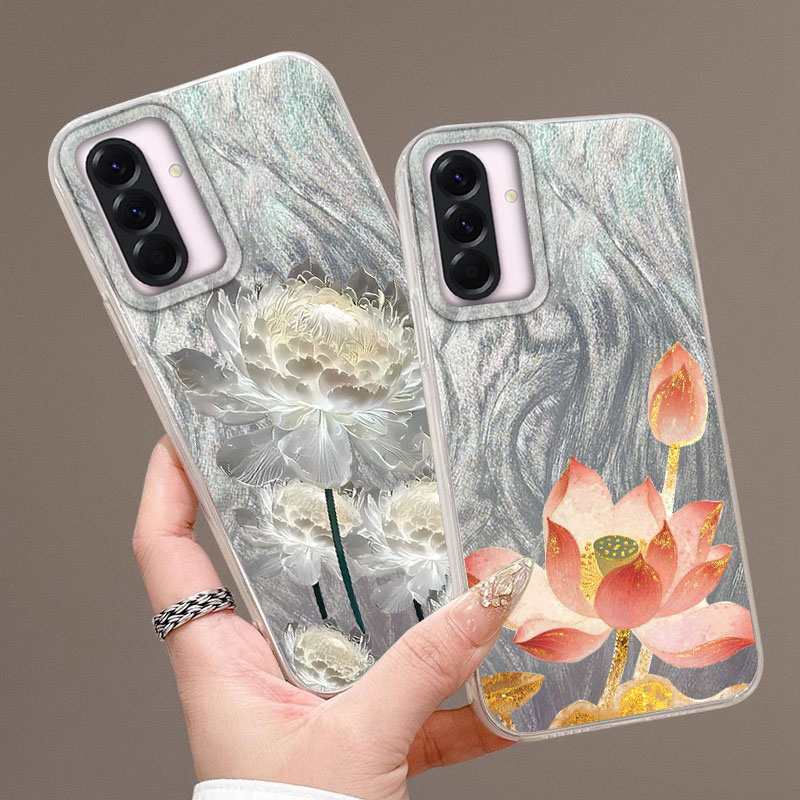 ゴールデンロータスケース Samsung Galaxy A1 - Phone Cases Samsung A14 のレビューと価格