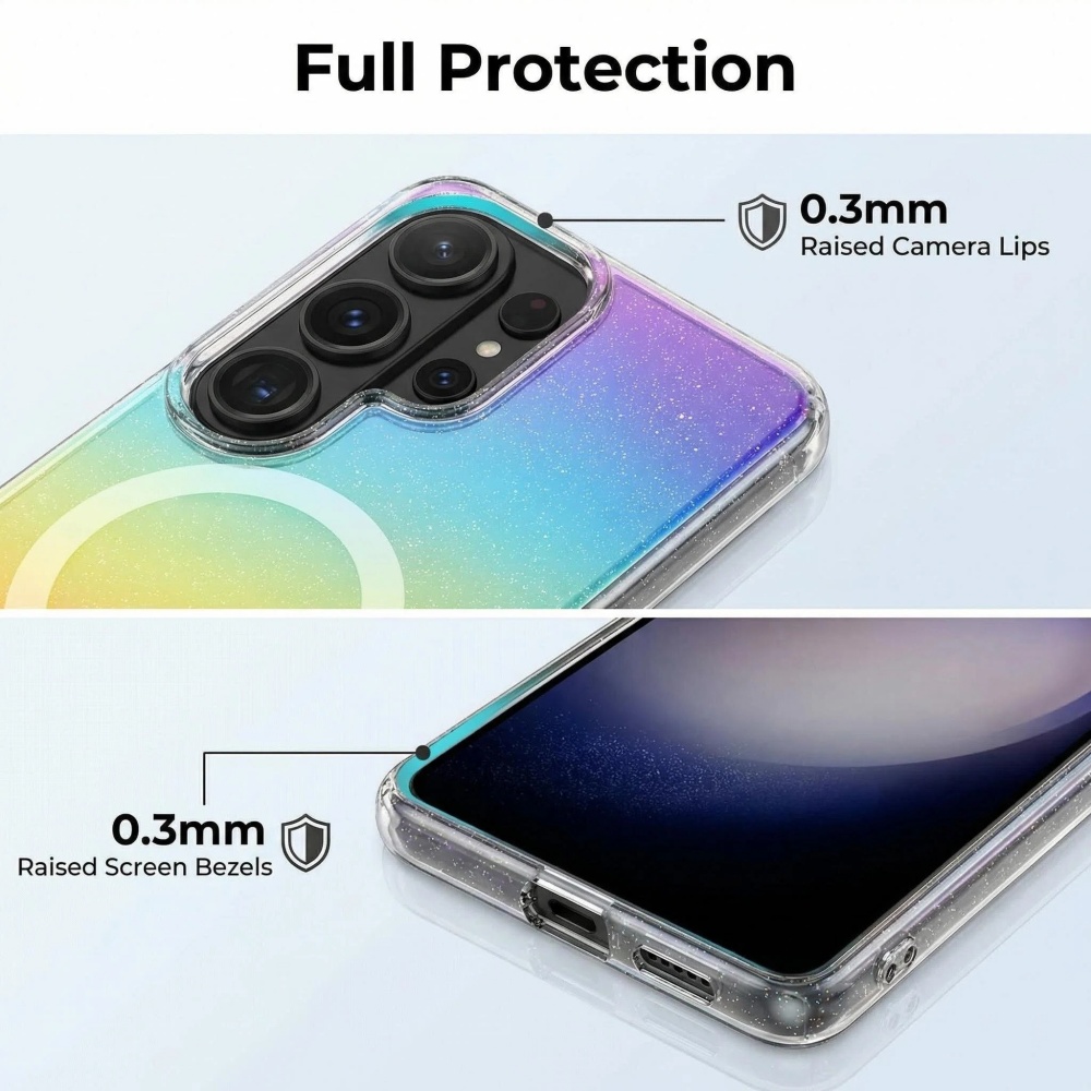 高級グリッターメッキ磁気ケース Samsung Galaxy - Luxury Plating Case のレビューと価格