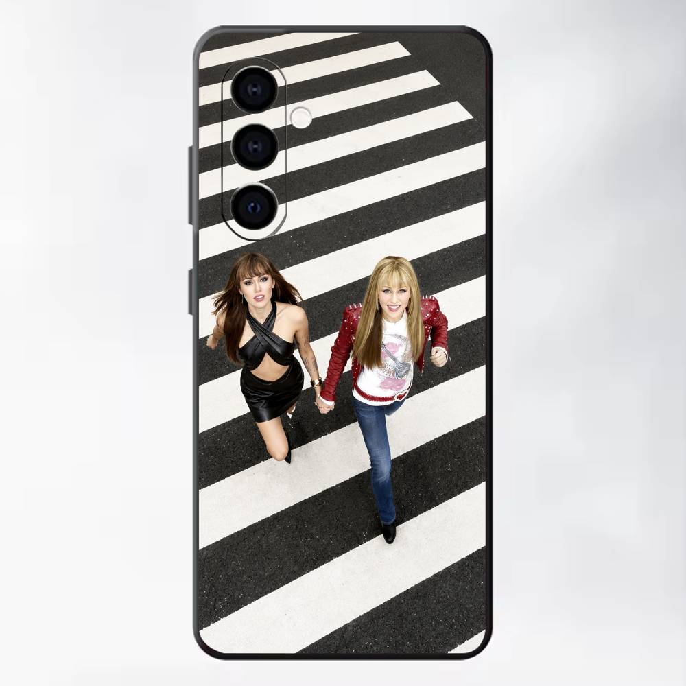 ウイルス状態のハンナモンタナ電話ケース ブラックシリコンソフ - Phone Cases Viral のレビューと価格
