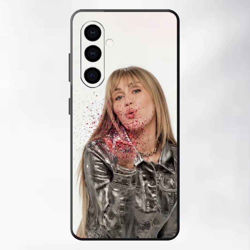 ウイルス状態のハンナモンタナ電話ケース ブラックシリコンソフ - Phone Cases Viral のレビューと価格