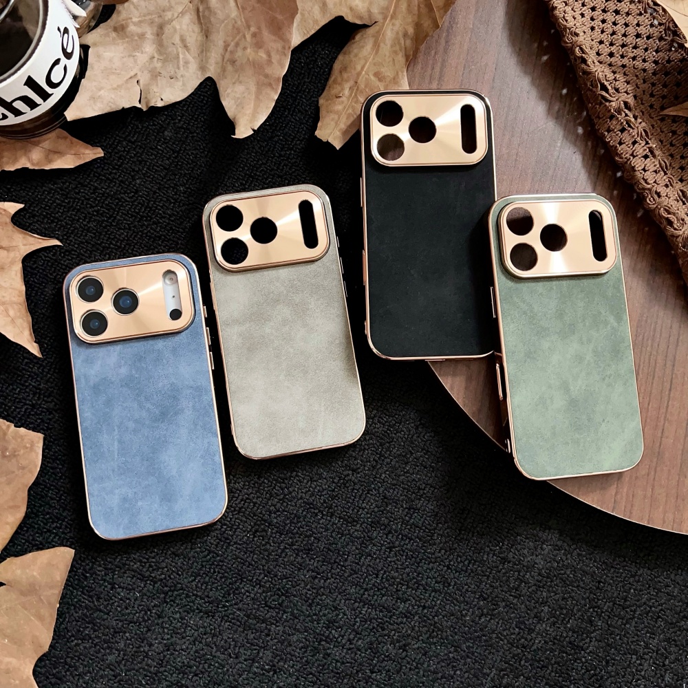 ビジネスレザー羊革製iPhone 17 Air 16 15  - Luxury Plating Case のレビューと価格