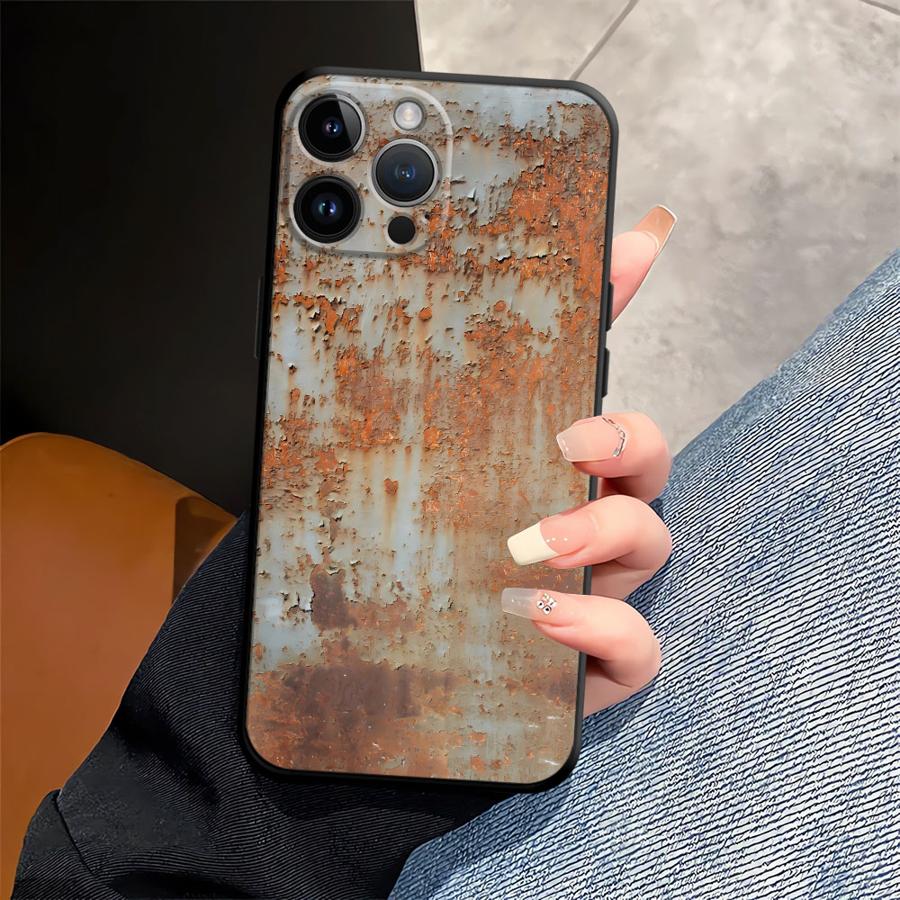 レトロな錆びデザインのiPhoneケース（iPhone 13 - Phone Cases Xr のレビューと価格