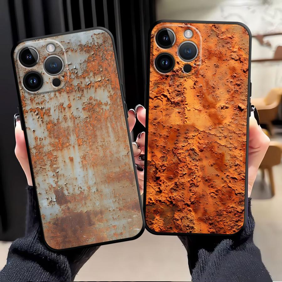 レトロな錆びデザインのiPhoneケース（iPhone 13 - Phone Cases Xr のレビューと価格