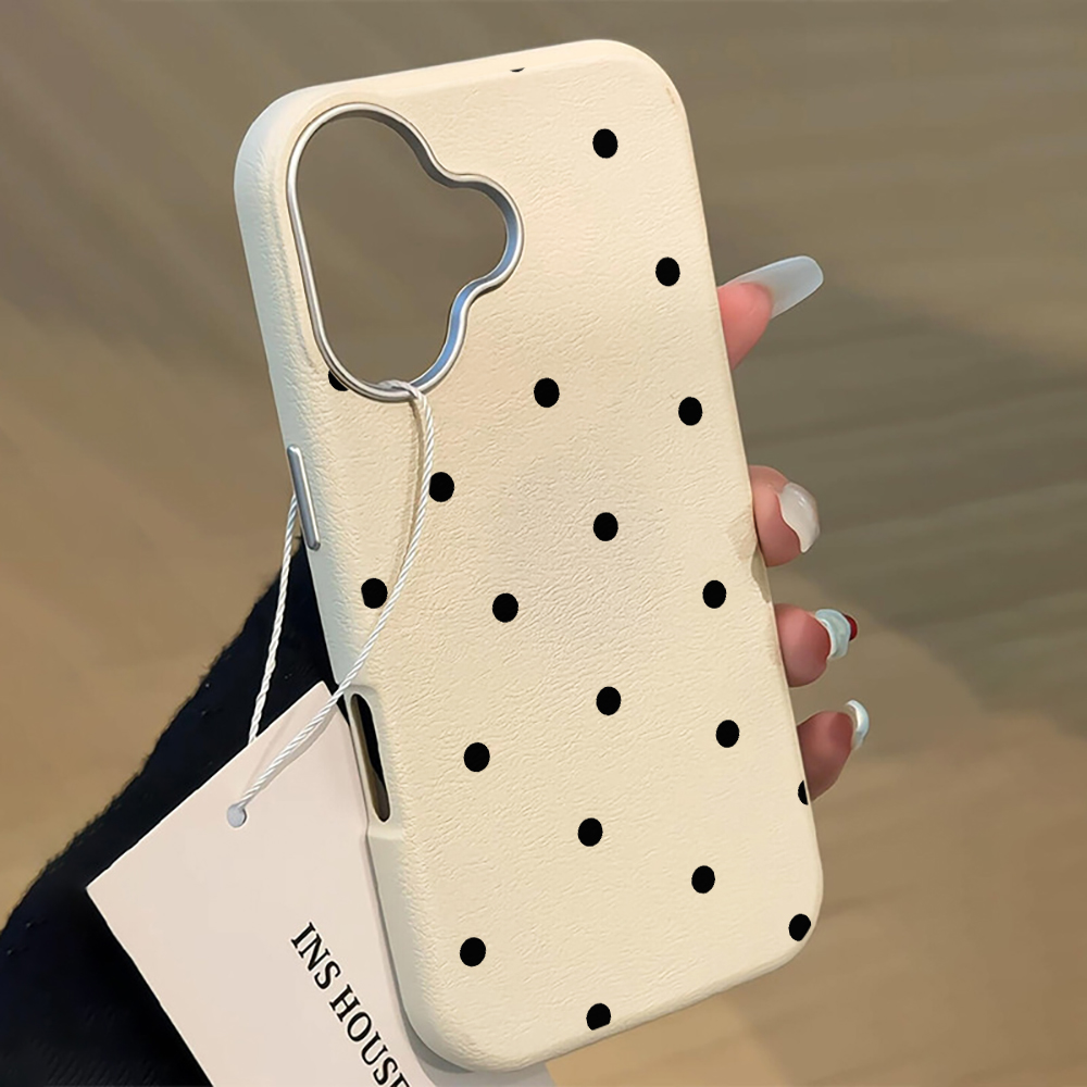 ミニマリストブラックポルカドット柄スマホケース Xiaomi - Phone Cases Xiaomi 15T のレビューと価格