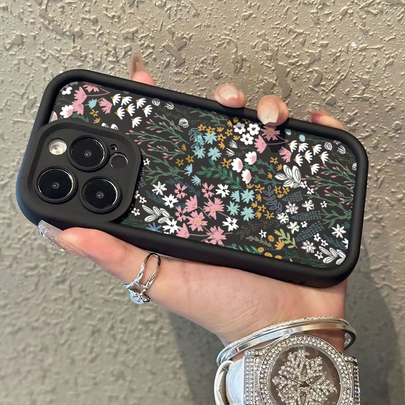 ピンクの竹と花柄のiPhoneケース Xiaomi Redm - Phone Cases Xiaomi のレビューと価格