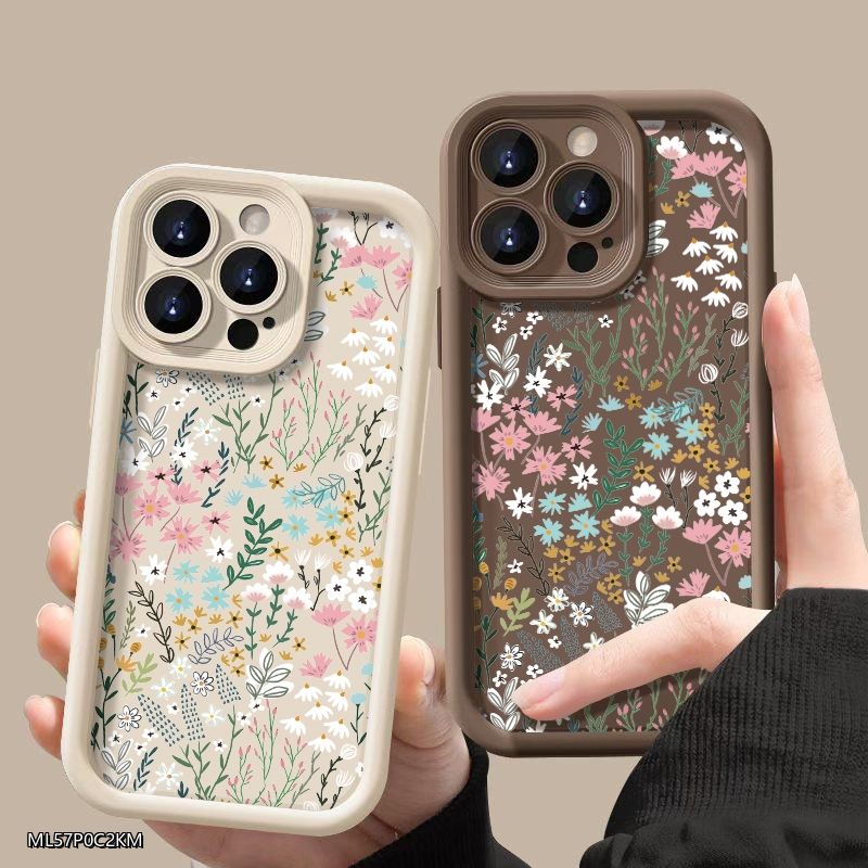 ピンクの竹と花柄のiPhoneケース Xiaomi Redm - Phone Cases Xiaomi のレビューと価格