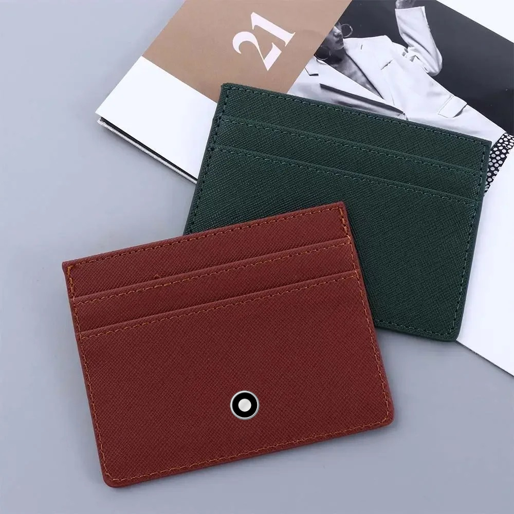 ミニマリスト女性男性革スリム財布小銭入れビジネス Sle I - Card Holder Slim Case のレビューと価格