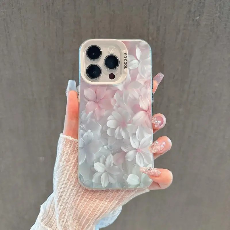 ピンクの花柄ケース iPhone 15Pro 17 16 1 - Phone Cases Xr のレビューと価格