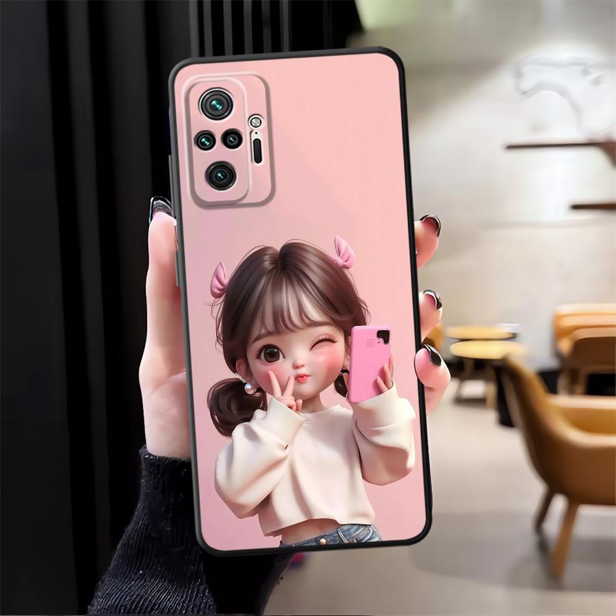漫画の女の子柄のXiaomi Redmi Note 14 1 - Phone Cases Xiaomi のレビューと価格