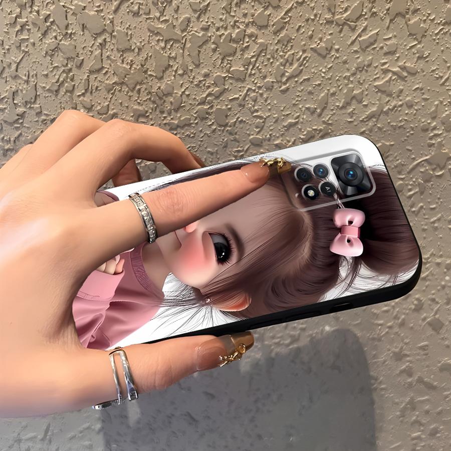 漫画の女の子柄のXiaomi Redmi Note 14 1 - Phone Cases Xiaomi のレビューと価格
