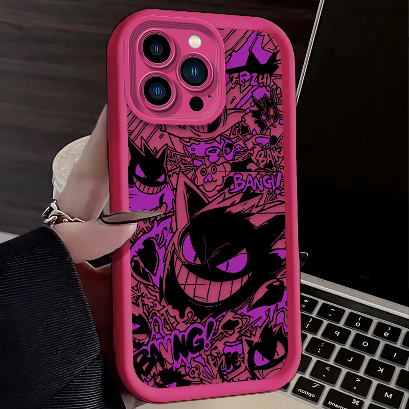 ポケモン ゲンガー グラフィティ スマホケース iPhone - Phone Cases Xr のレビューと価格
