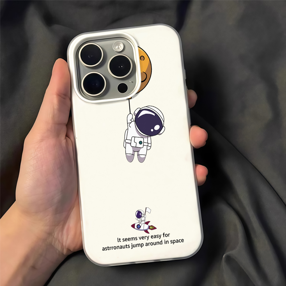 ちび宇宙飛行士フローティングドゥードルゼリーシェルスマホケー - Phone Cases Xiaomi 15T のレビューと価格