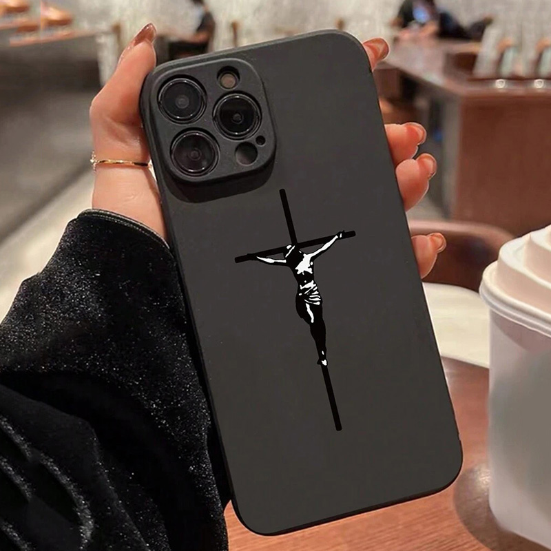 イエスクロス塗装電話ケース Iphone 16e 16 15 - Phone Cases Jesus のレビューと価格