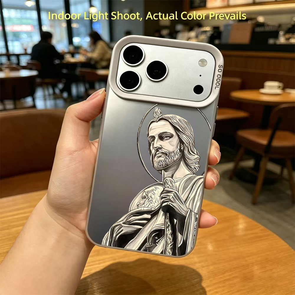 サン・ジュダス・タデオ柄デザインのiPhoneケース（iPh - Phone Cases Iphone 14 のレビューと価格