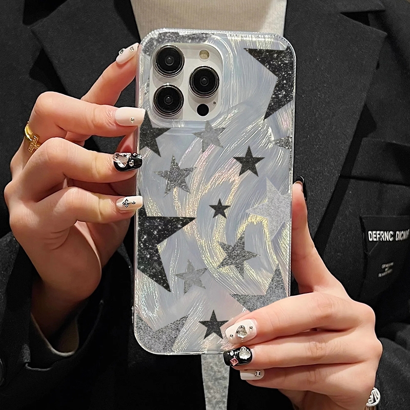 輝く星柄のおしゃれなスマホケース iPhone 17 16  - Phone Cases Xr のレビューと価格