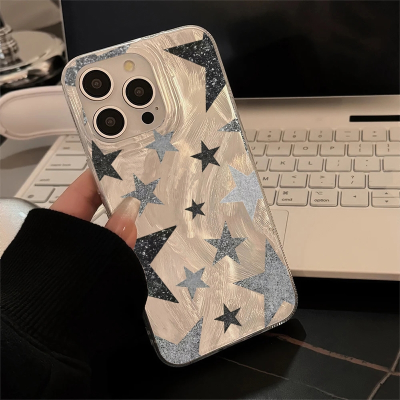 輝く星柄のおしゃれなスマホケース iPhone 17 16  - Phone Cases Xr のレビューと価格