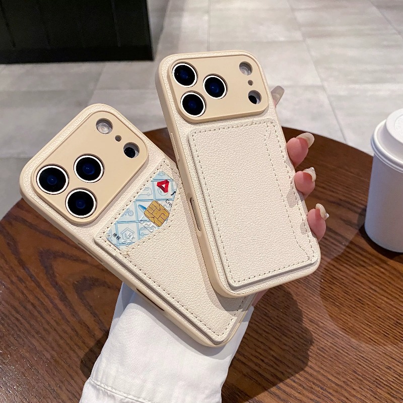PUレザー財布型スマホケース カードホルダー付き iPhon - Card Holder Slim Case のレビューと価格