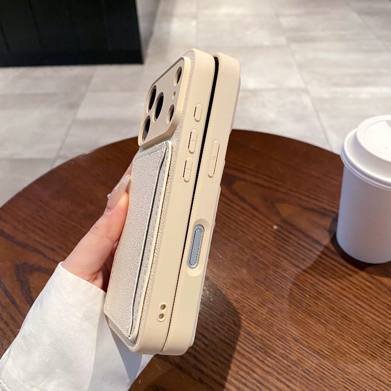 PUレザー財布型スマホケース カードホルダー付き iPhon - Card Holder Slim Case のレビューと価格