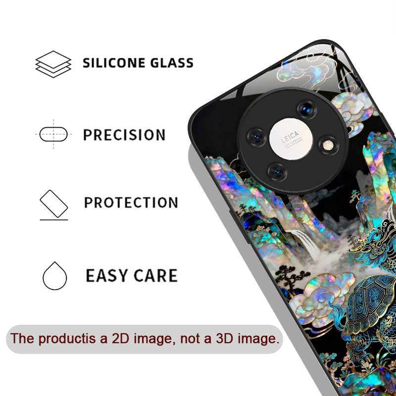 スタイリッシュなドラゴンレオパード大理石テクスチャ強化ガラス - Phone Cases Xiaomi のレビューと価格