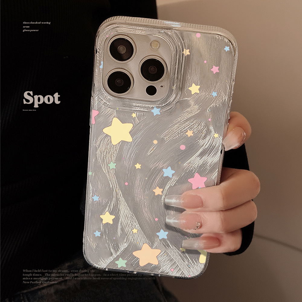 カラフルなマカロンスターフェザーヤーンスマホケース iPho - Phone Cases Xr のレビューと価格