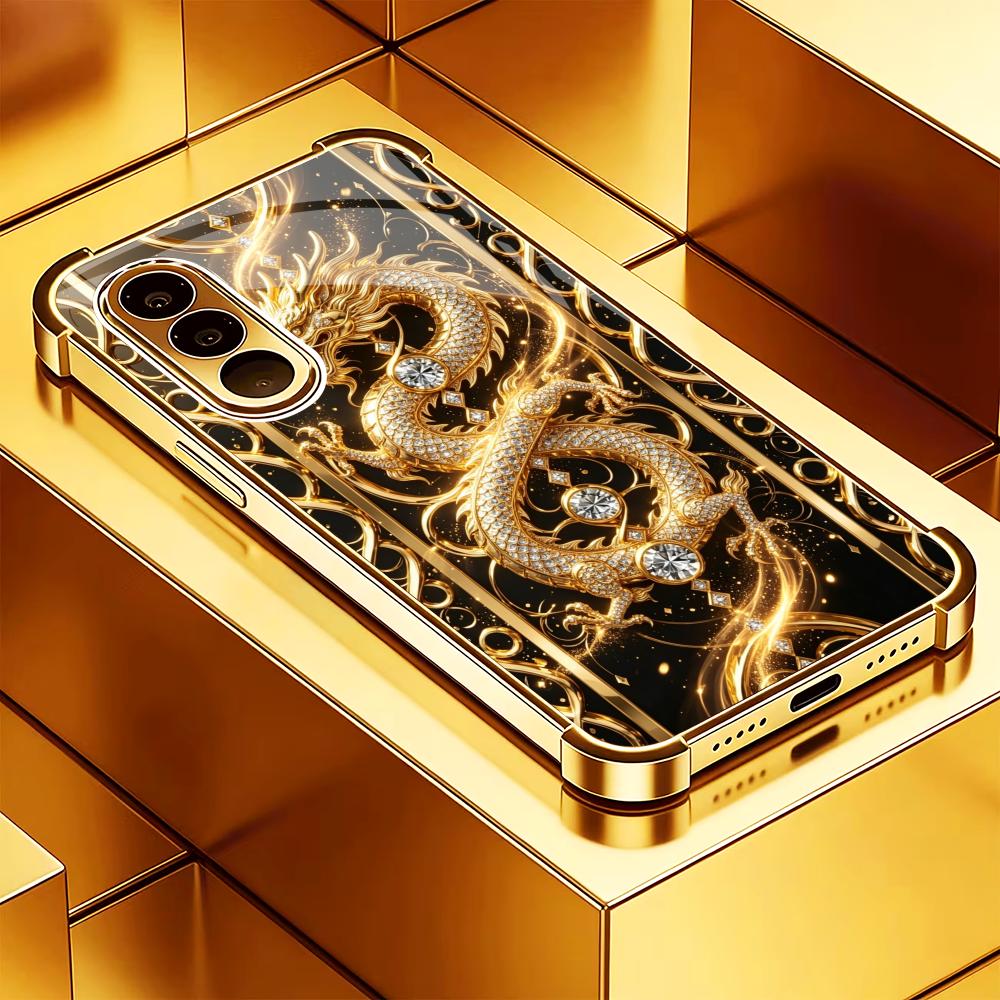 高級金龍柄スマホケース S26 Ultraケース フォンケー - Phone Cases Quad Lock のレビューと価格