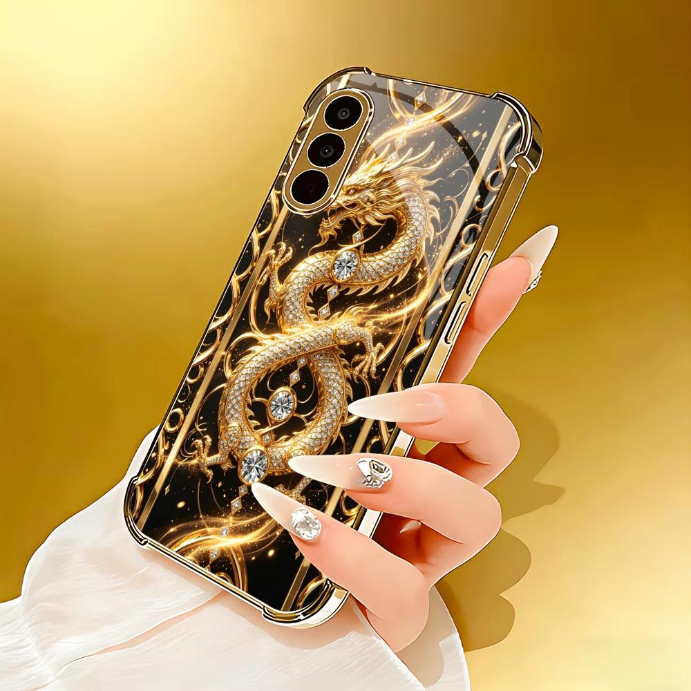 高級金龍柄スマホケース S26 Ultraケース フォンケー - Phone Cases Quad Lock のレビューと価格