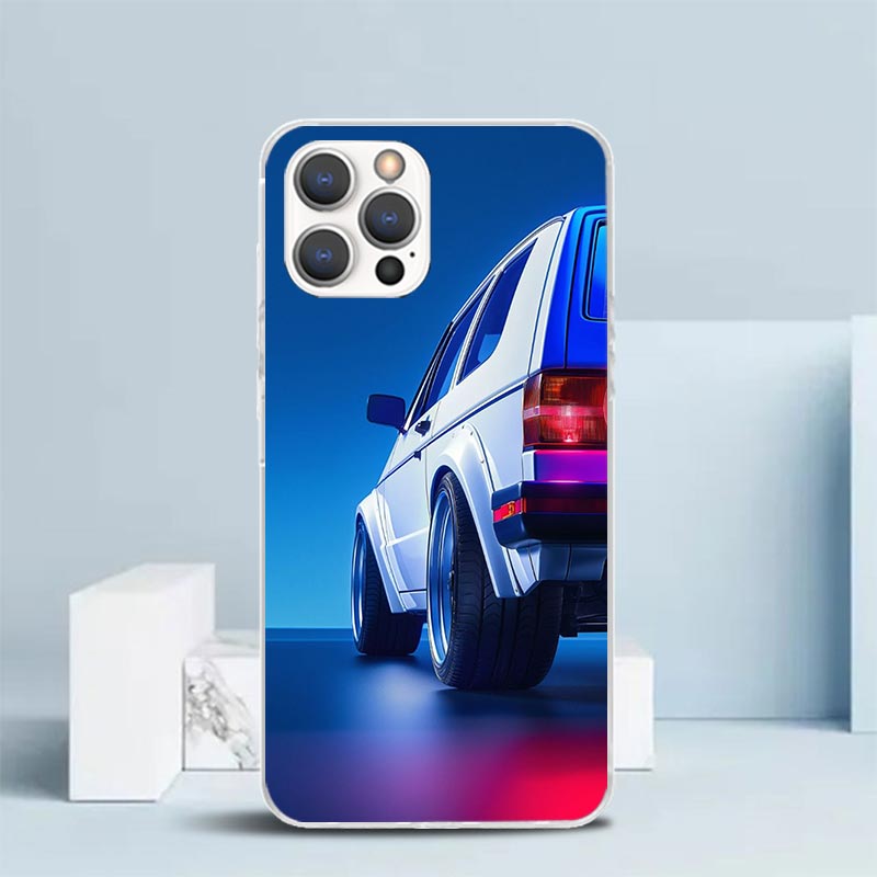 MK1 ゴルフ ヴィンテージカー ソフトカバー iPhone - Phone Cases That Fit Iphone 16E のレビューと価格