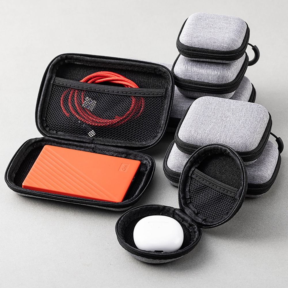 EVA-イヤホン/電話/充電ケーブル用の収納バッグ,ジッパー - Phone Cases Eco Friendly のレビューと価格