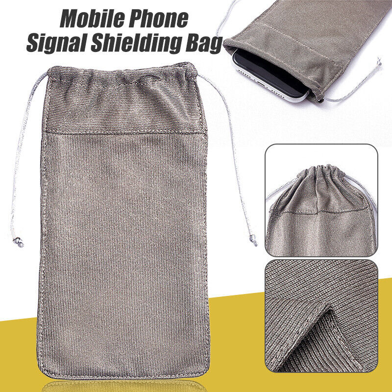 シルバーファイバー放射保護電話ポーチ,携帯電話ケース,ポケッ - Phone Cases Eco Friendly のレビューと価格