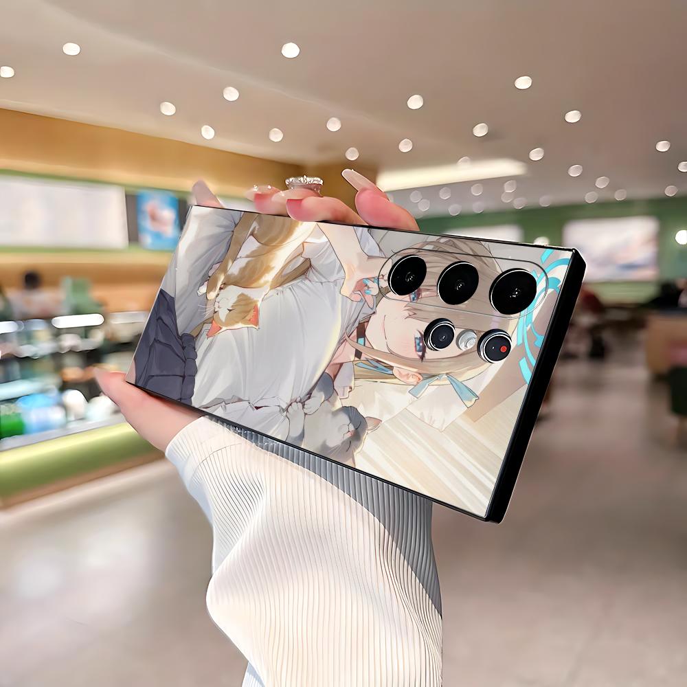 ホットブルーアーカイブ グリルアスナ スマホケース サムスン - Phone Cases Galaxy S25 のレビューと価格