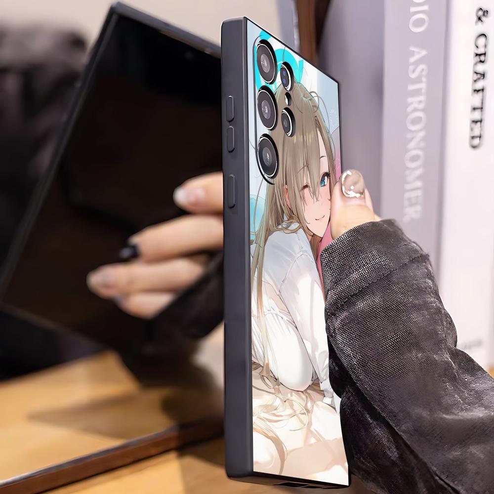 ホットブルーアーカイブ グリルアスナ スマホケース サムスン - Phone Cases Galaxy S25 のレビューと価格